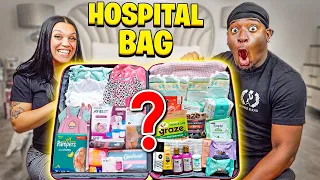OUR DAUGHTER IS ALMOST HERE **PACKING OUR HOSPITAL BAG**