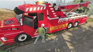 GTA5 Being a Tow Trucker But it goes Wrong