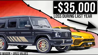 This Is How FAST a G-wagon And Urus Depreciate | Unexpected Result