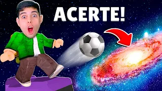 VOCÊ CONSEGUE ACERTAR O GOL DIRETAMENTE DO ESPAÇO?