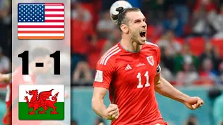 USA vs Wales | All Goals & Highlights | FIFA World Cup QATAR 2022