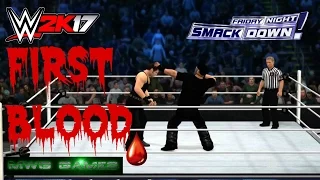 WWE 2K17 First Blood match - Dean Ambrose vs. H3 on Smackdown ( Last Gen Xbox 360 ) Created