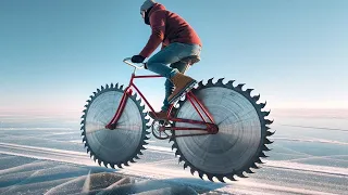 अनोखी साईकिल जो बर्फ को काटते हुवे चल सकती है || Amazing New Inventions That Are At Another Level