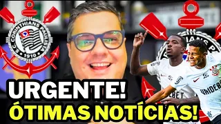 URGENTE! ÓTIMAS NOTÍCIAS DO TIMÃO! PEGOU TODO MUNDO DE SUSPRESA! NOTÍCIAS DO CORINTHIANS HOJE