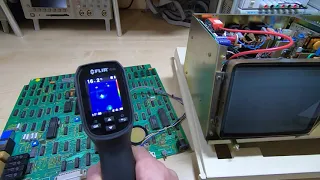 Electronics repair with a Thermal Camera