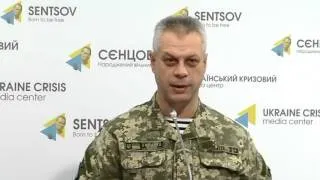 Andriy Lysenko. Ukraine Crisis Media Center, 28th of December 2015