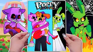 [🐾paper diy🐾] Rescue Princess Catnap Pregnant Many Children | Making Poppy Playtime Chap 3 ASMR