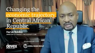 Changing the economic trajectory in Central African Republic