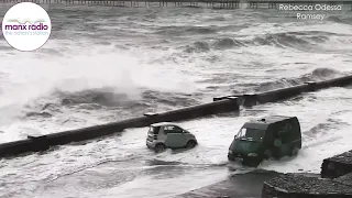 Storm Barra hits Isle of Man