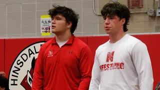 Five area wrestlers punch their tickets to State after placing in the Hinsdale Central wrestling sec