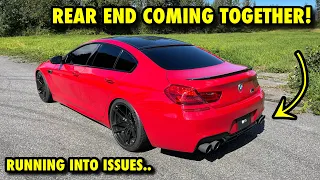 WE ARE ALMOST DONE REBUILDING OUR BEAST 600HP BMW M6 COMPETITION FROM COPART! [Part 15]