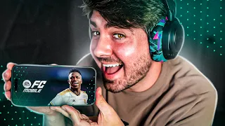 JOGANDO O NOVO EA SPORTS FC MOBILE!!! AO VIVO! #publi