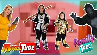 FamilyTube #09 Los Ninjas quieren el Mando a distancia
