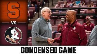 Syracuse vs. Florida State Condensed Game | 2022-23 ACC Men’s Basketball