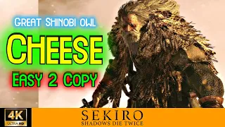 BEST Great Shinobi OWL CHEESE in Sekiro