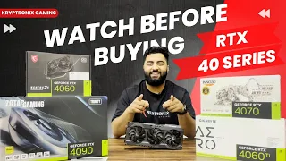 Which GRAPHICS CARD to Buy in 2023 | Which RTX 40 Series Card is Best for You | Watch Before Buying