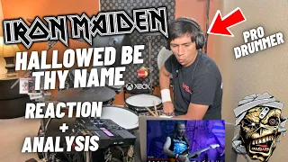 DRUMMER REACTS TO IRON MAIDEN “Hallowed Be Thy Name”