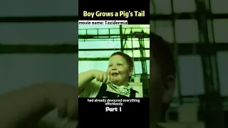 Boy Grows a Pig's Tail.