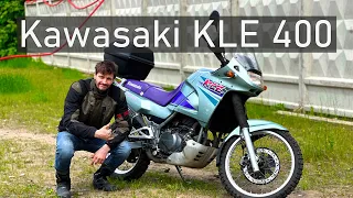 Кawasaki KLE400. Обзор преимуществ и недостатков.