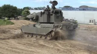 Duxford Tanks. Chieftain Marksman. 17/06/2012.