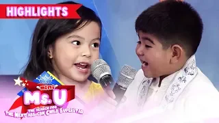 Yorme gives up after talking with Mini Miss U Kashieca | It's Showtime Mini Miss U