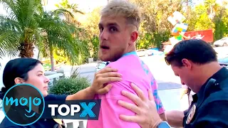 Top 10 Times YouTubers Got Arrested