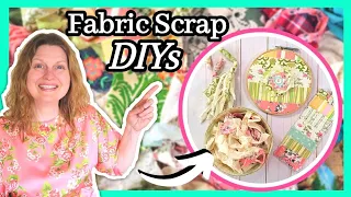 These Fabric Scrap DIYs will Leave You Amazed - You Won't Believe What You Can Create!