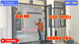 Giá Rẻ Bất Ngờ 820 Triệu Sở Hữu Căn Nhà  Mua Bán Nhà Đất Tây Ninh 782N