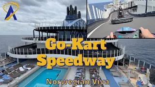 Viva Speedway - Go Karts on a Norwegian Cruise Ship