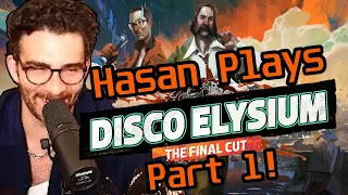 Hasan Plays Disco Elysium Part 1 | HasanAbi Gaming