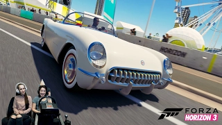 Ночной стрим на Д/Р Алинки + Юя угарают в Forza Horizon 3