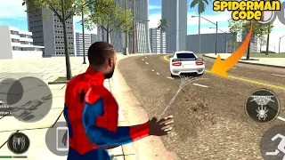 New SpiderMan cheat code? Indian bike driving 3d New update in Hindi