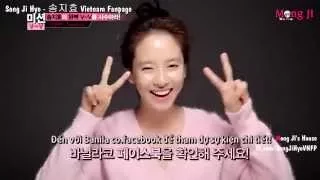 [MongJi'sHouse][Vietsub]Song Ji Hyo - Event for Banila co.