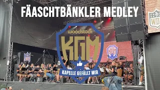 Woodstock der Blasmusik 2023 - Kapelle gefällt mir - Fäaschtbänkler Medley