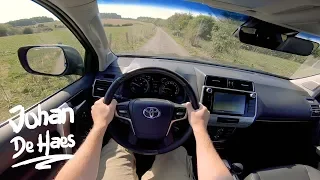 2018 Toyota Land Cruiser 177 hp POV test drive