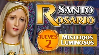 Día a Día con María Rosario Jueves 2 de mayo🙏 Misterios Luminosos | Caballeros de la Virgen