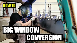 Big Window Conversion for 60-66 GMC/C10 - Day 2