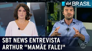 Candidato Arthur do Val, o "Mamãe Falei", é entrevistado pelo SBT News | SBT Brasil (26/10/20)