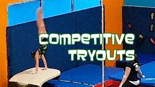 Competive Gymnastics Team Tryouts | Bethany G Vlog