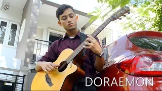 DORAEMON || Acoustic Fingerstyle guitar cover by Soumyajit Sengupta