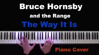 Bruce Hornsby and the Range - The Way It Is (Piano Cover & Sheet Music)
