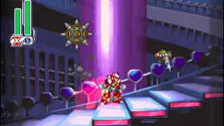 [PSX] MegaMan X4「ロックマンＸ４」(TAS) - Zero - Split Mushroom Stage