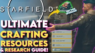 You're Crafting WRONG! - Starfield Crafting and Resource Guide (Research, Resource Farming & More)
