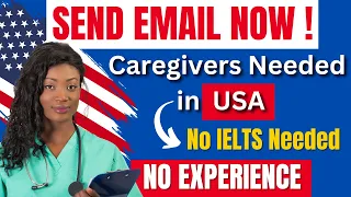 URGENT! Relocate to the USA for Free | Caregiver jobs in USA with visa sponsorship- caregivers in us