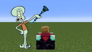 Don't enchant your clarinet Mr. Squidward