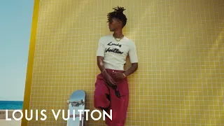 Jaden Smith at the Women's Cruise 2025 Show in Barcelona | LOUIS VUITTON