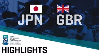 Japan - Great Britain | Highlights | 2017 IIHF Ice Hockey World Championship Division I Group B