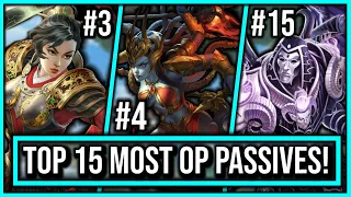 SMITE - Top 15 Most OP Passives!