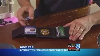 GRPD retiree gets his badge