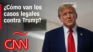 Así van los procesos legales contra el expresidente Trump